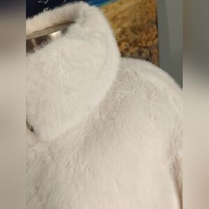 Elegant Cream Women's Coat